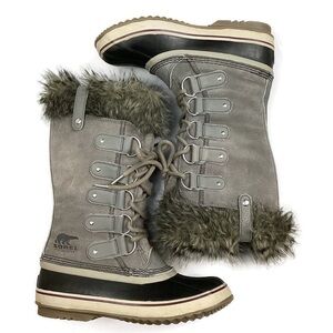 Sorel Ladies Joan of Arctic Winter Leather Waterproof Snow Boots
